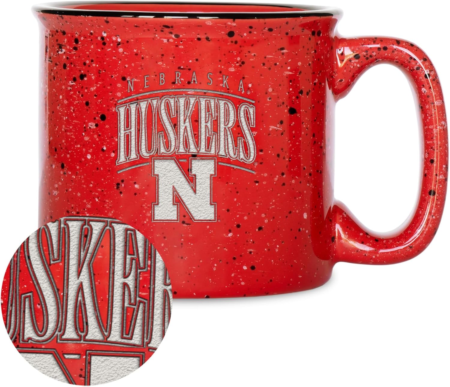 Rico Industries NCAA Alabama Crimson Tide Tribute 12oz Laser Engraved Campfire Mug