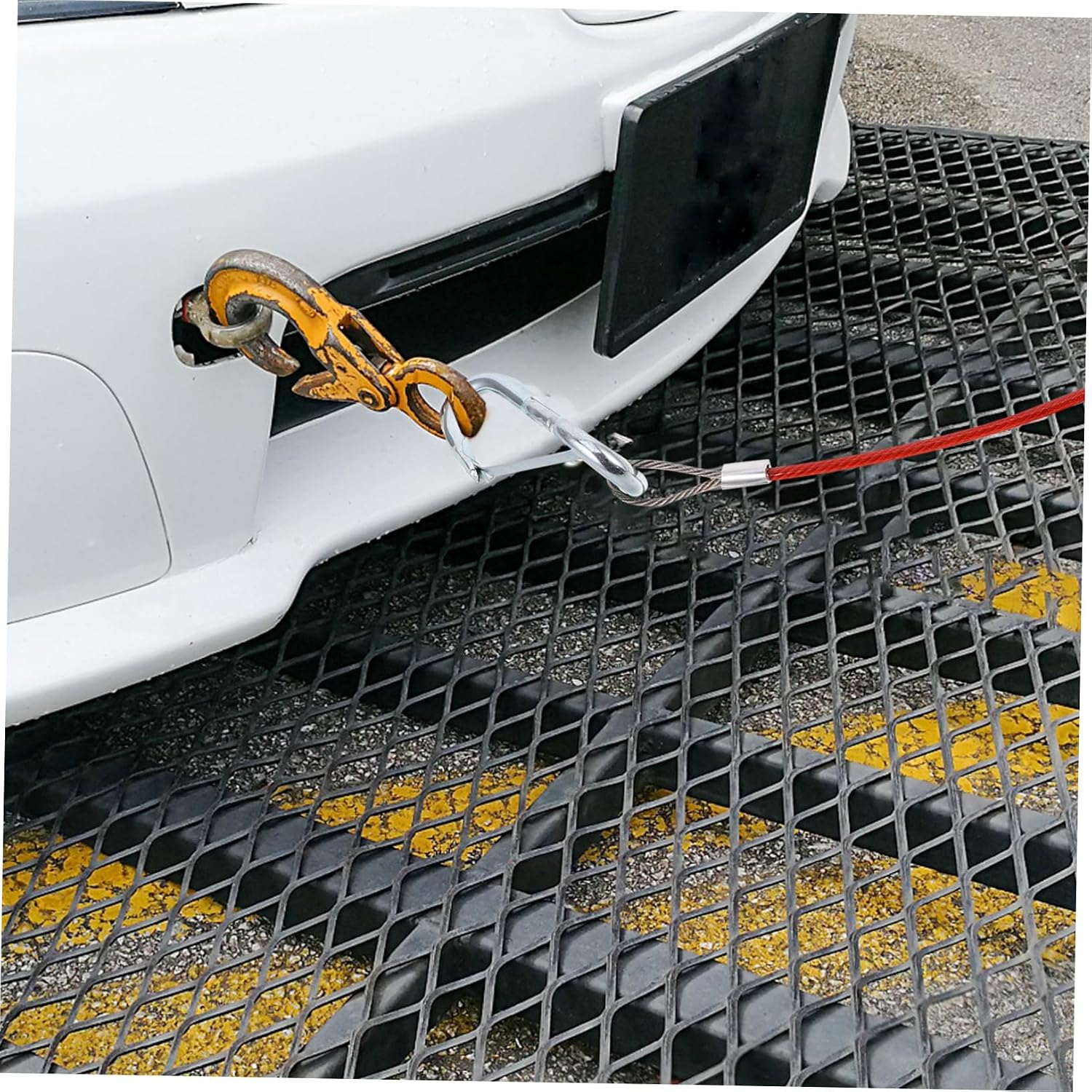Heavy-Duty Towing Rope Stainless Steel Breakaway Cable for Cars and Rvs Trailer Safety Equipment for Secure Towing and Performance