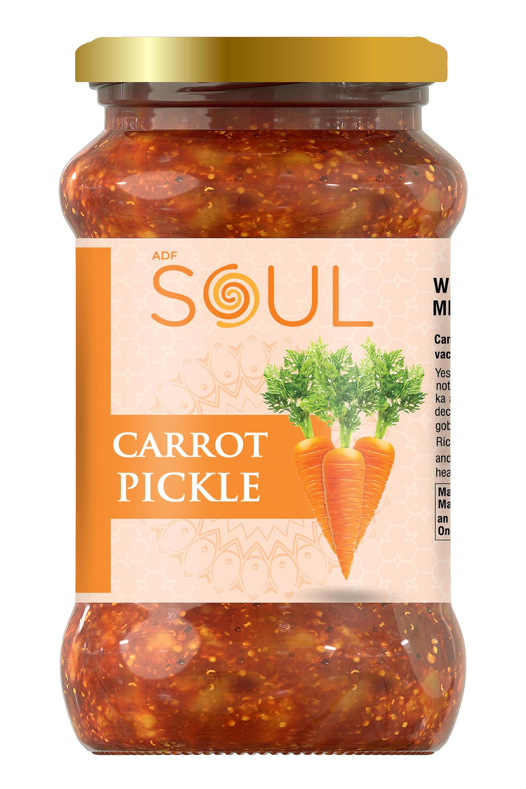 Soul Carrot Pickle 380g -Crunchy Delight in Sunflower Oil (B0CHT3HJNW) Amazon Price History, Amazon Price Tracker