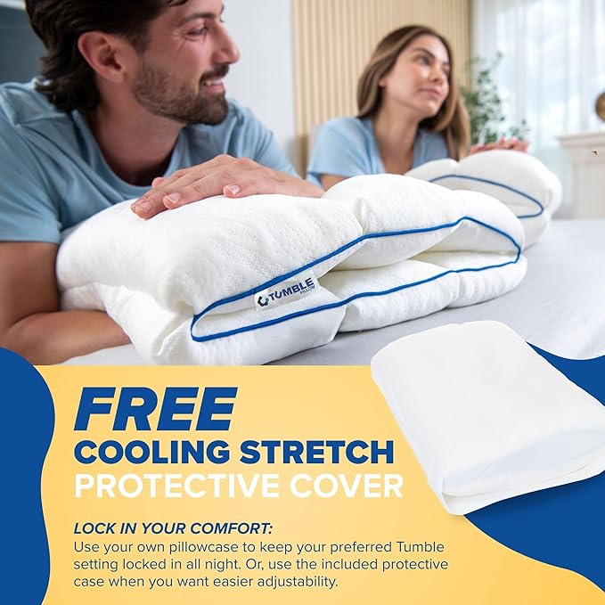 Almohada Memory Foam Queen Ajustable Refrescante miniatura 4