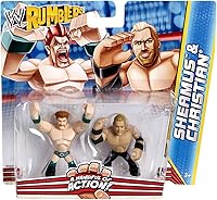 Vista 3 de Paquete de 2 figuras de Sheamus y Christian de WWE Rumblers