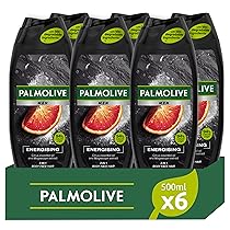Palmolive Men energizzante 3 in 1 500ml | con olio essenziale di citro ed estratto di magnesio | per il corpo, il viso e i capelli