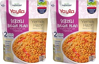 Yayla Sebzeli Bulgur Pilav  250 Gr Tekli Paket 2li paket