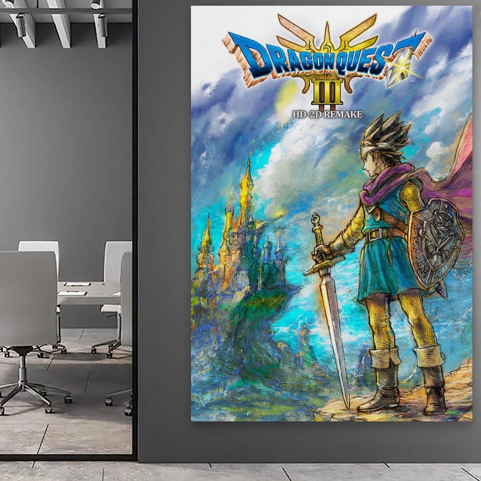 Amazon.co.jp: ドラゴンクエスト3 HD-2Dリマスターポスター ポスター