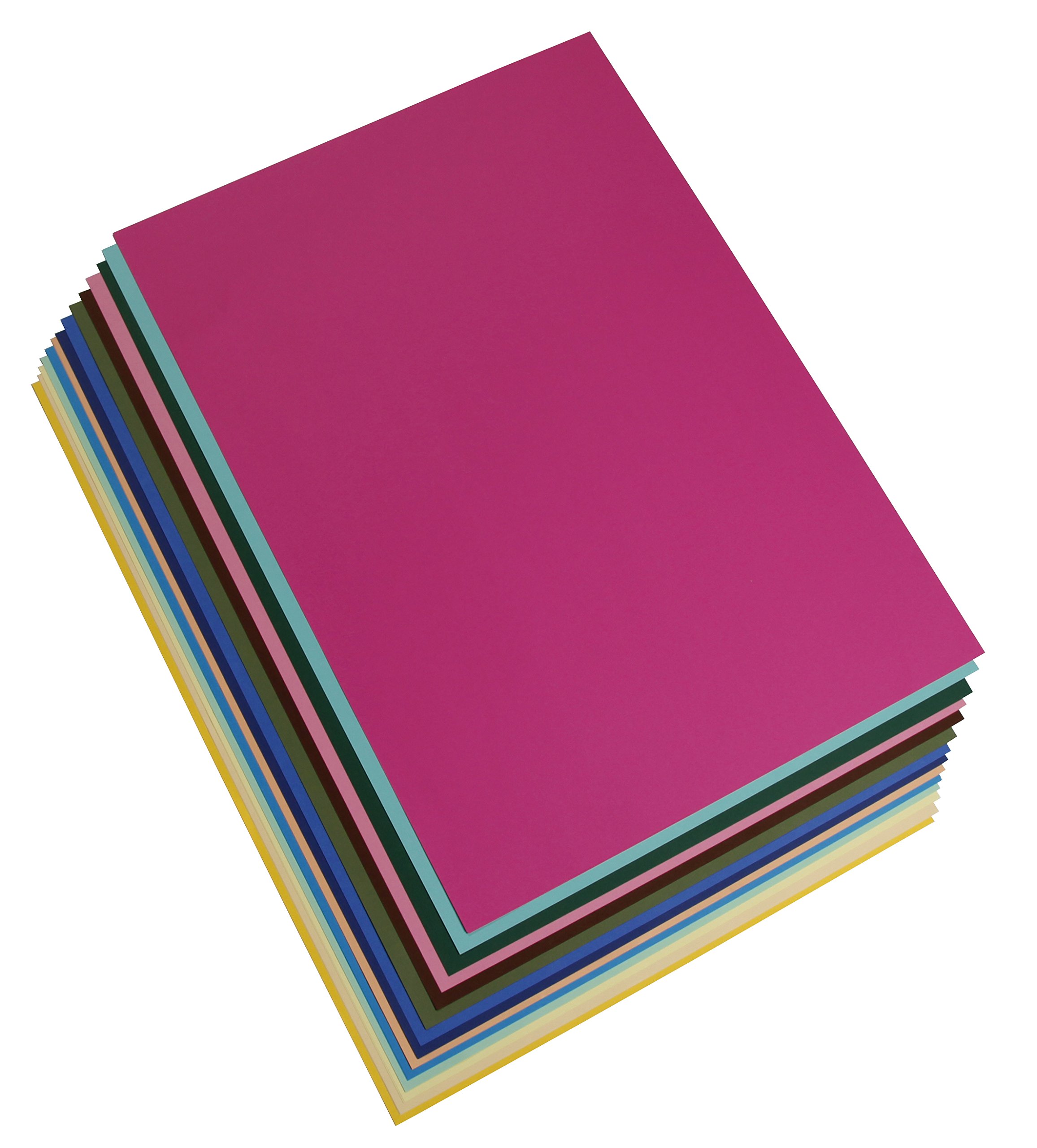 Maya glattem Karton, A1, 185 g-bright colours-2 Pack von 14 Blatt, Papier, mehrfarbig, 59,4 x 84 x 0,9 cm