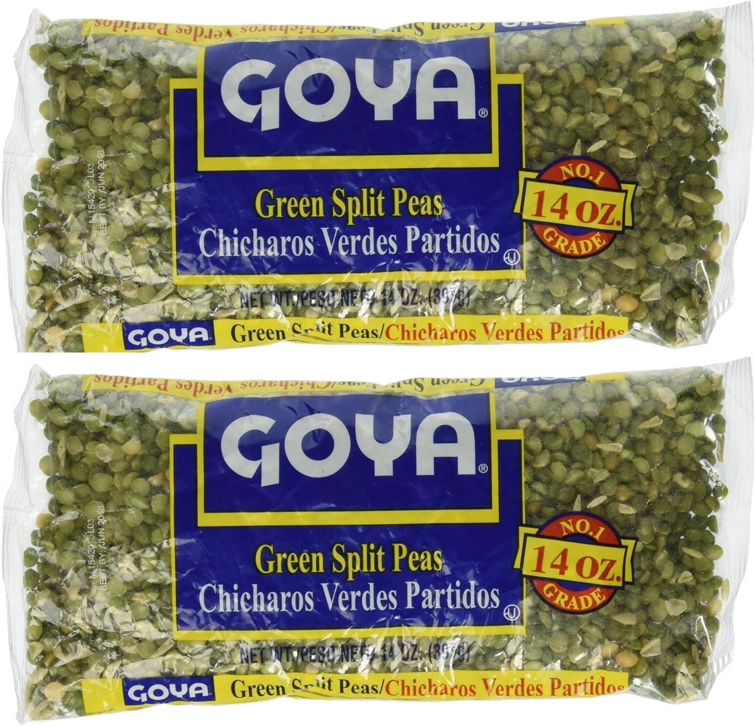 GoyaGreen Split Peas (Pack of 2)