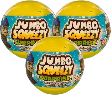 3 Pack - Football Jumbo SqueezyMates Capsules - Series 5 Football 2026