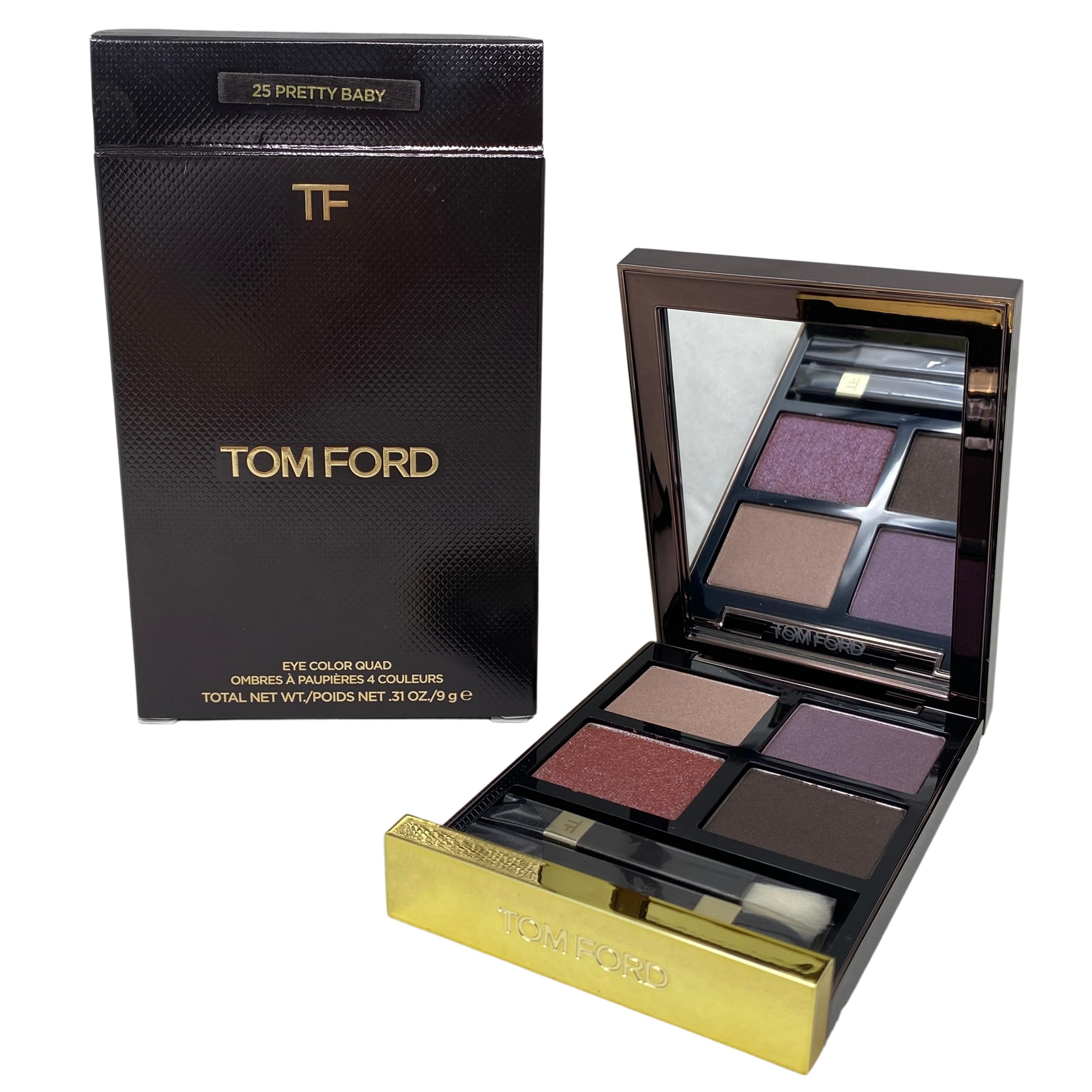 Amazon.com: Tom Ford Eye Color Quad Eyeshadow Palette - 25 Pretty Baby