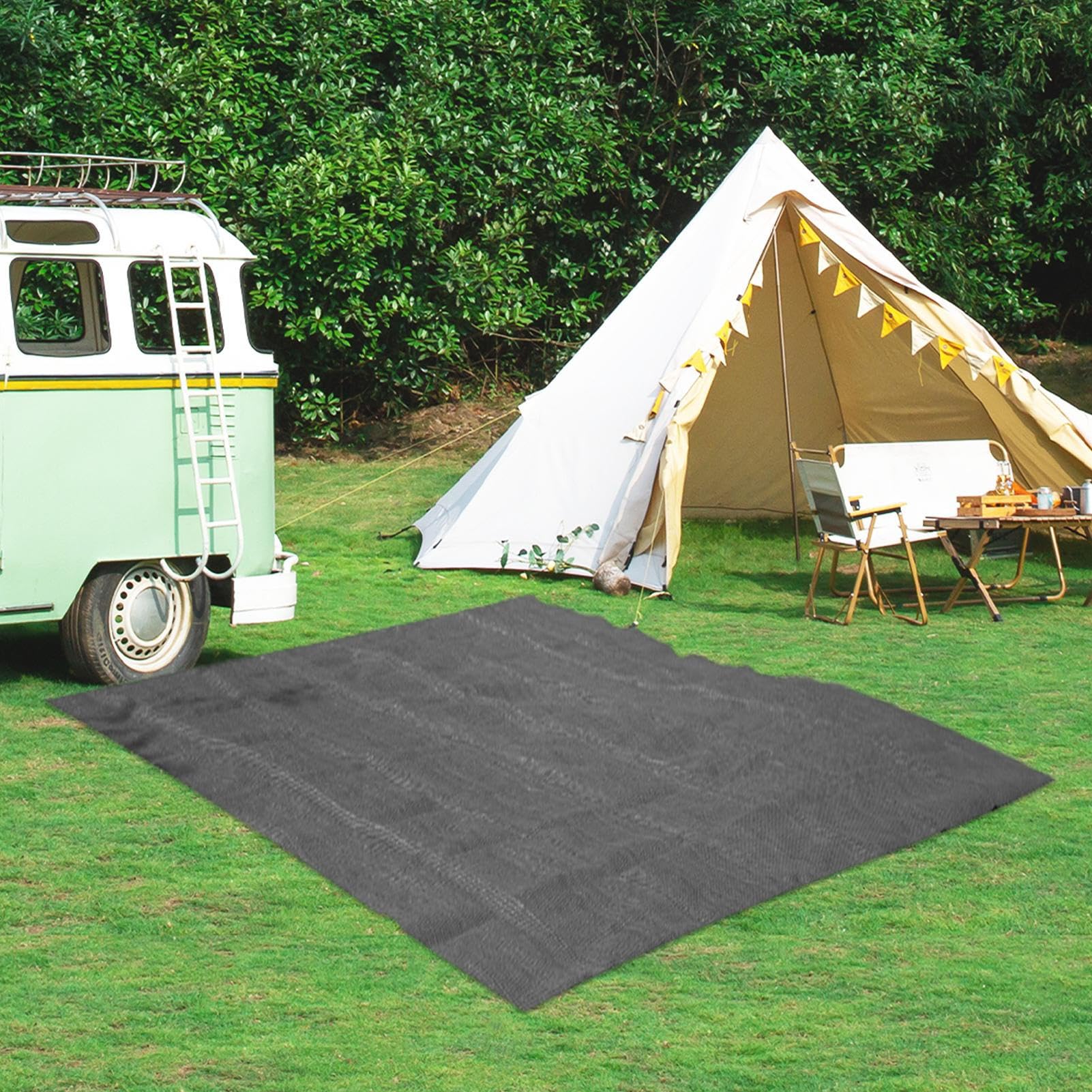 Stuoia da campeggio Coperta Materassino Impermeabile Antistrappo Sonno | Stuoia per Camper Outdoor Per Interno, Esterno, Campeggio, Escursionismo, Picnic, Spiaggia