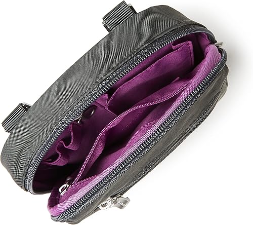 Miniatura 5 de Baggallini Journey bolso bandolero., Gris, talla única