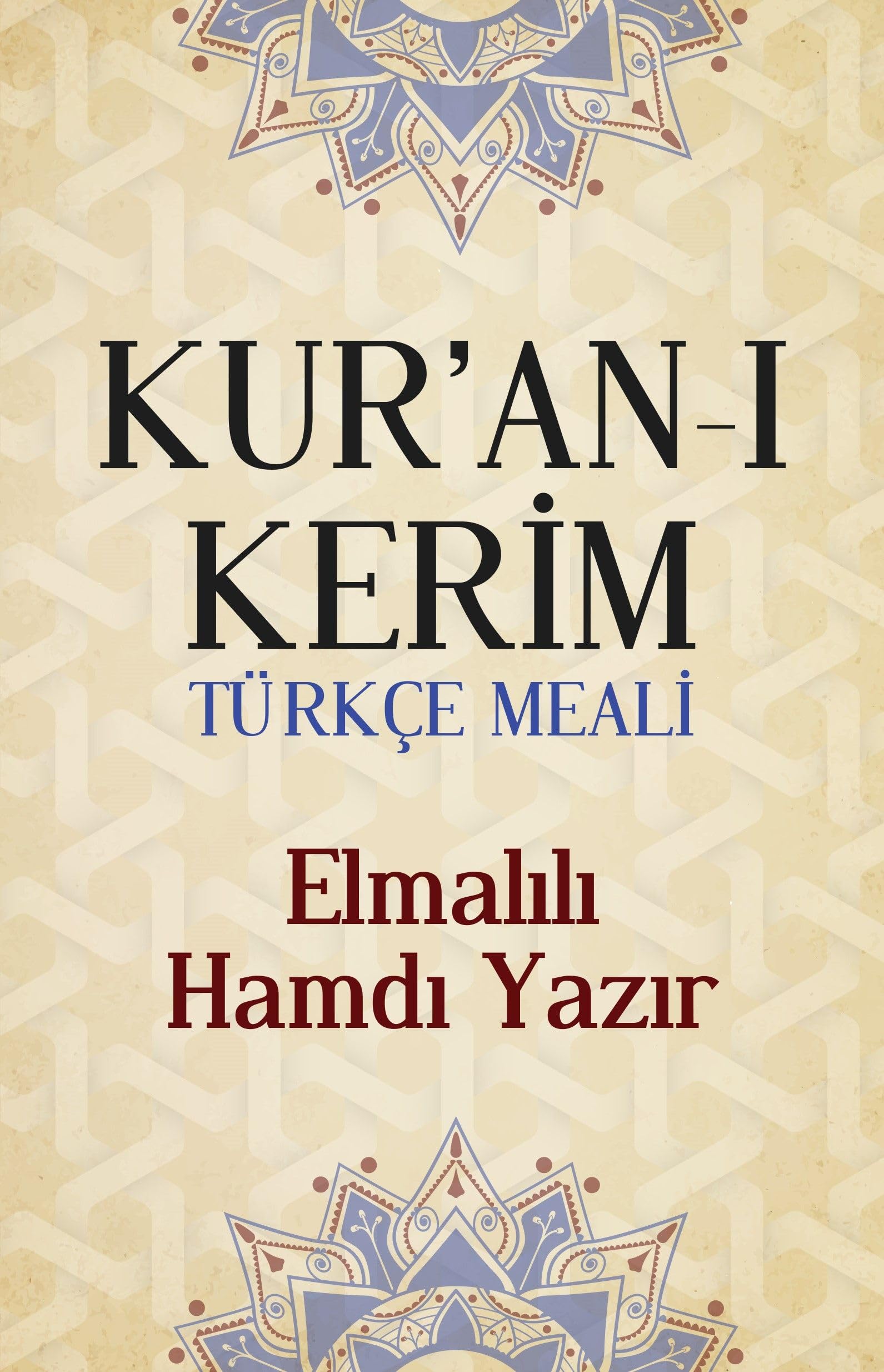 Kuran'i Kerim Türkce Meali