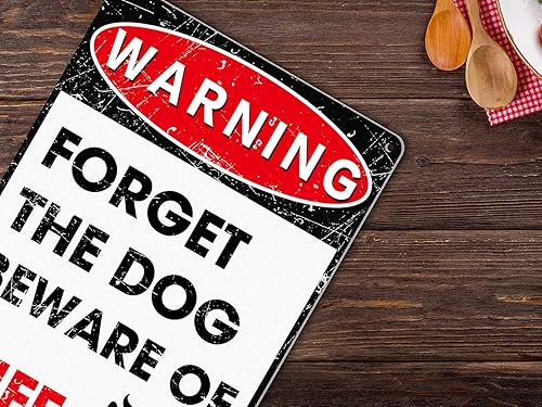 Miniatura 5 de Letreros de metal divertidos para decoración de pared de hombre, para bar, pub, oficina, garaje, decoración de pared, de aluminio, 12 x 8 pulgadas