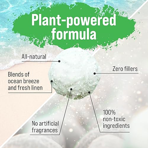 Miniatura 35 de Rockin' Green Detergente para ropa sucia, a base de plantas, detergente en polvo natural para ropa, vegano y biodegradable, seguro para pieles