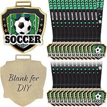 12/24/36 Pcs 2.56" Award Medals Bulk with Neck Ribbon Sport Winner Medal Trophy for Team Tournaments Prize Gift Participation Competition Party Favor