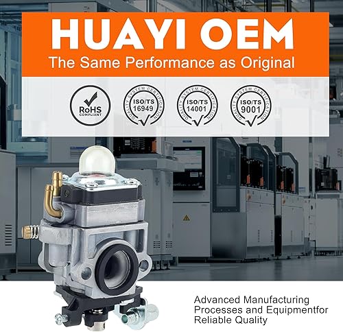 Miniatura 3 de Hipa WYK-186 carburador con filtro de aire Kit de afinación de combustible para Echo HCA260 HCA261 PE260 PE261 PPT260 PPT261 SHC260 SHC261 SRM260