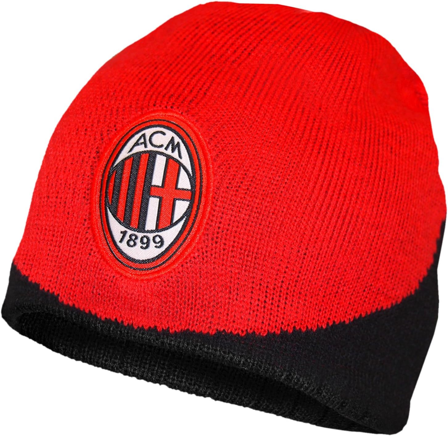 AC Milan Wave Knitted Beanie - Multi-Colour