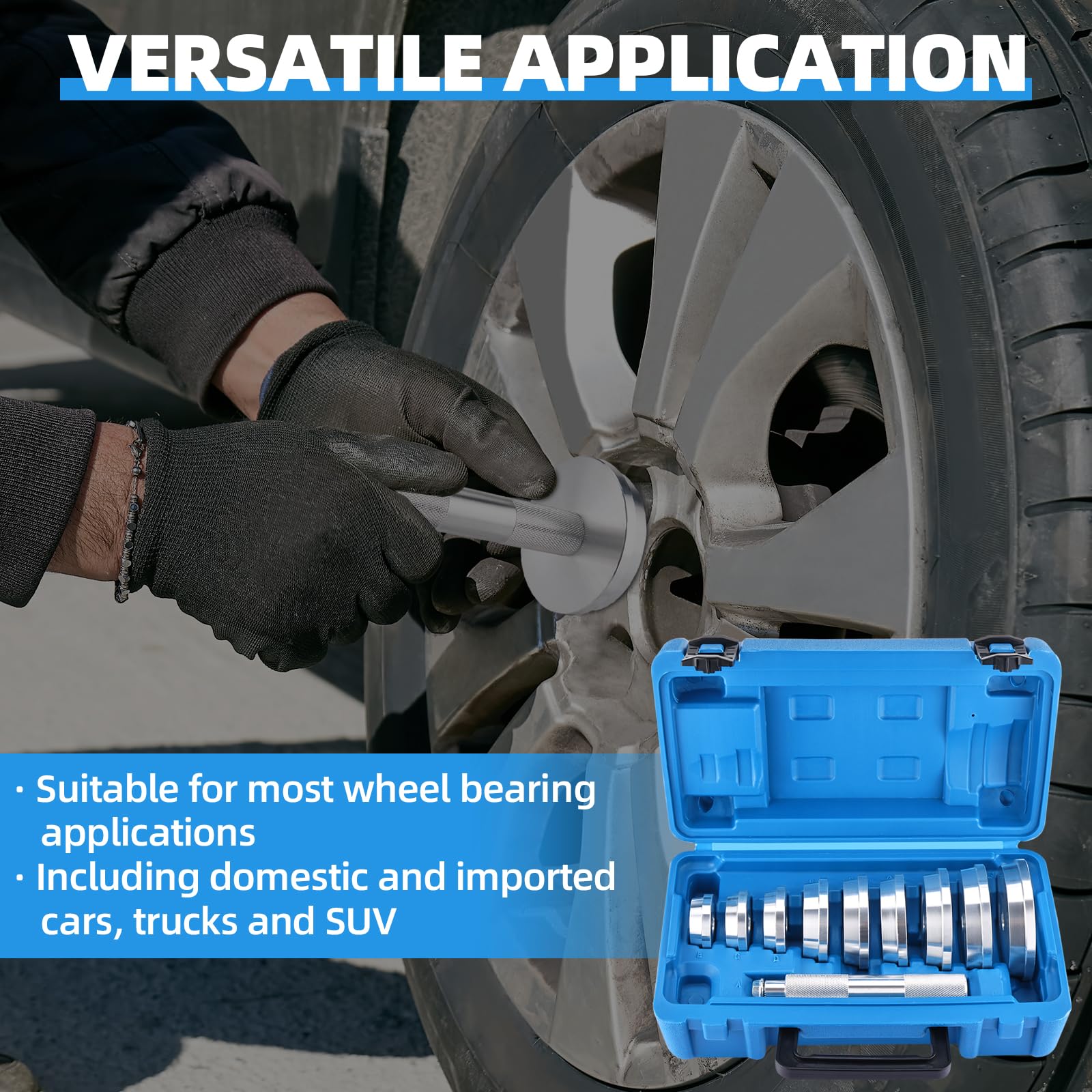 26pcs UNIVERSAL PRESS/pull Manche KIT Supprimer Installer BAGUES