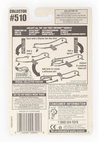 Miniatura 2 de Hot Wheels 25 Aniversario Lamborghini Countach, 1997 Primeras Ediciones 12/12 - Lamborghini Countach