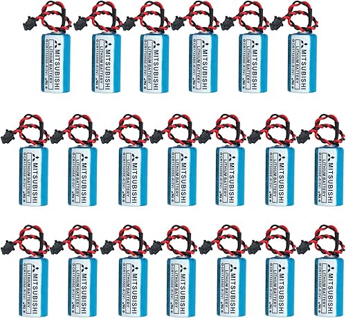 20PCS Q6BAT CR17335SE-R 3V 1800mah batería de litio para Q25PRHCPU Q170HBATC QNS FANUC sistema