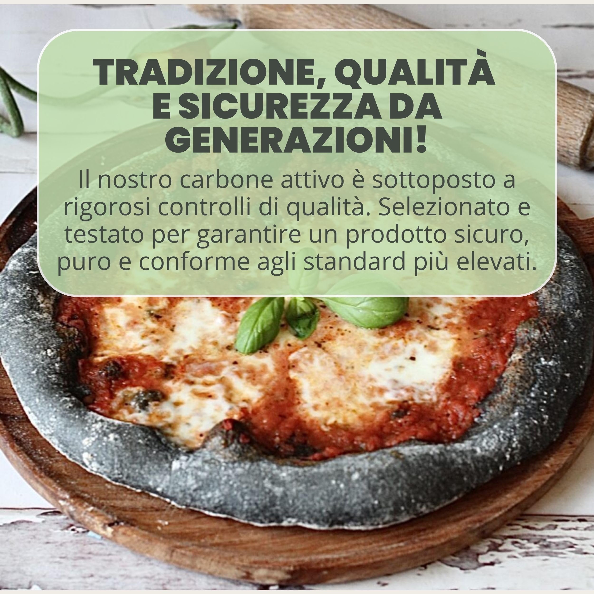 Carbone Vegetale 500 g - Polvere Effetto Anti Gonfiore