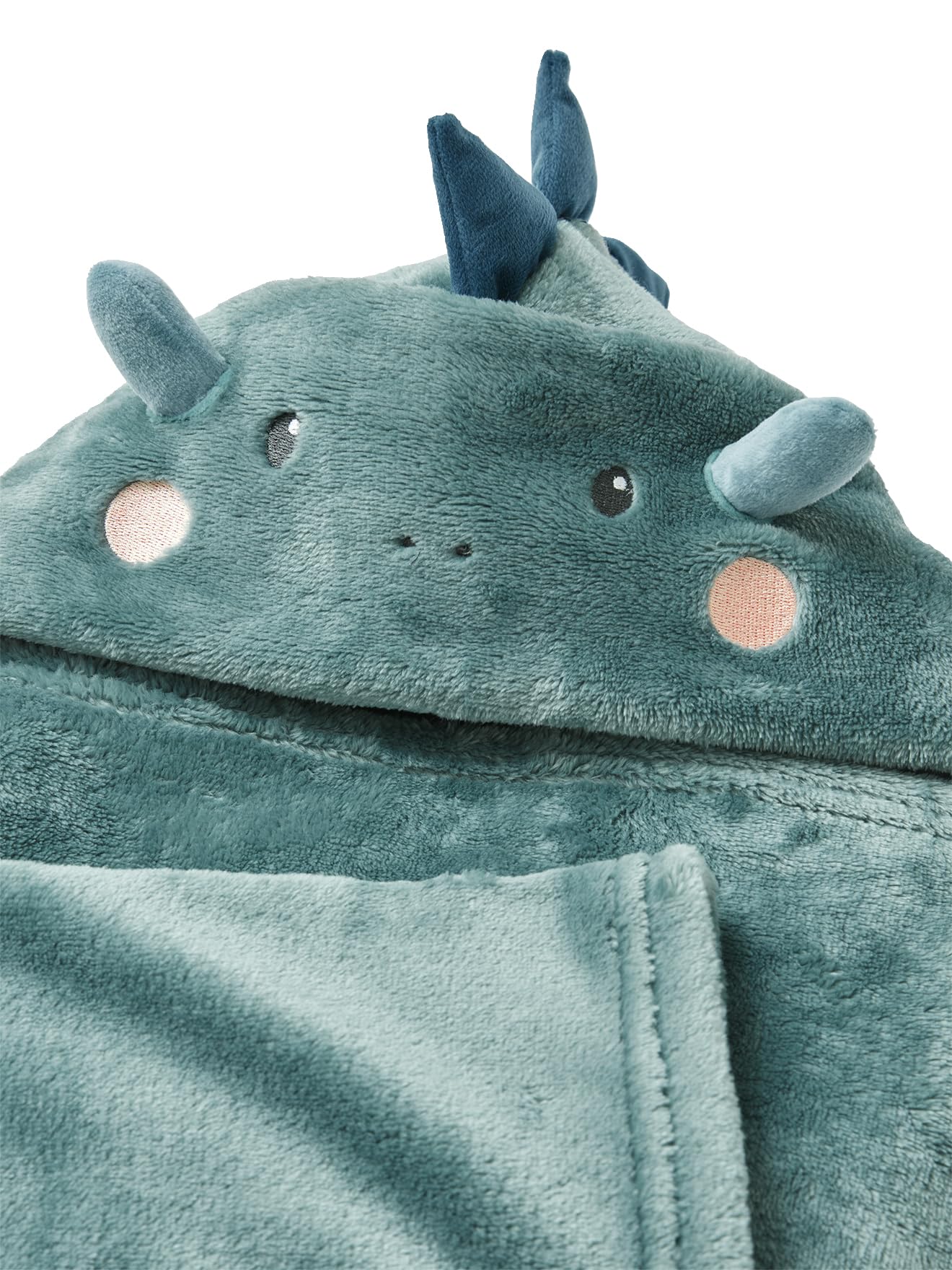Vertbaudet Decke mit Ärmeln Aqua/Drache Teenager Erwachsene
