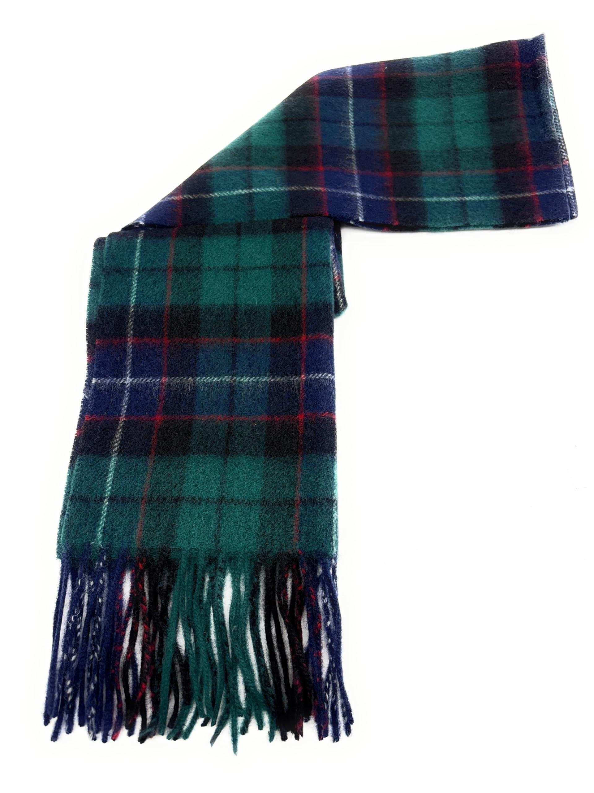 Scottish Essence Unisex Galbraith Traditional Scottish Pure Lambswool Tartan Clan Scarf, Winter Accessory (Galbraith)