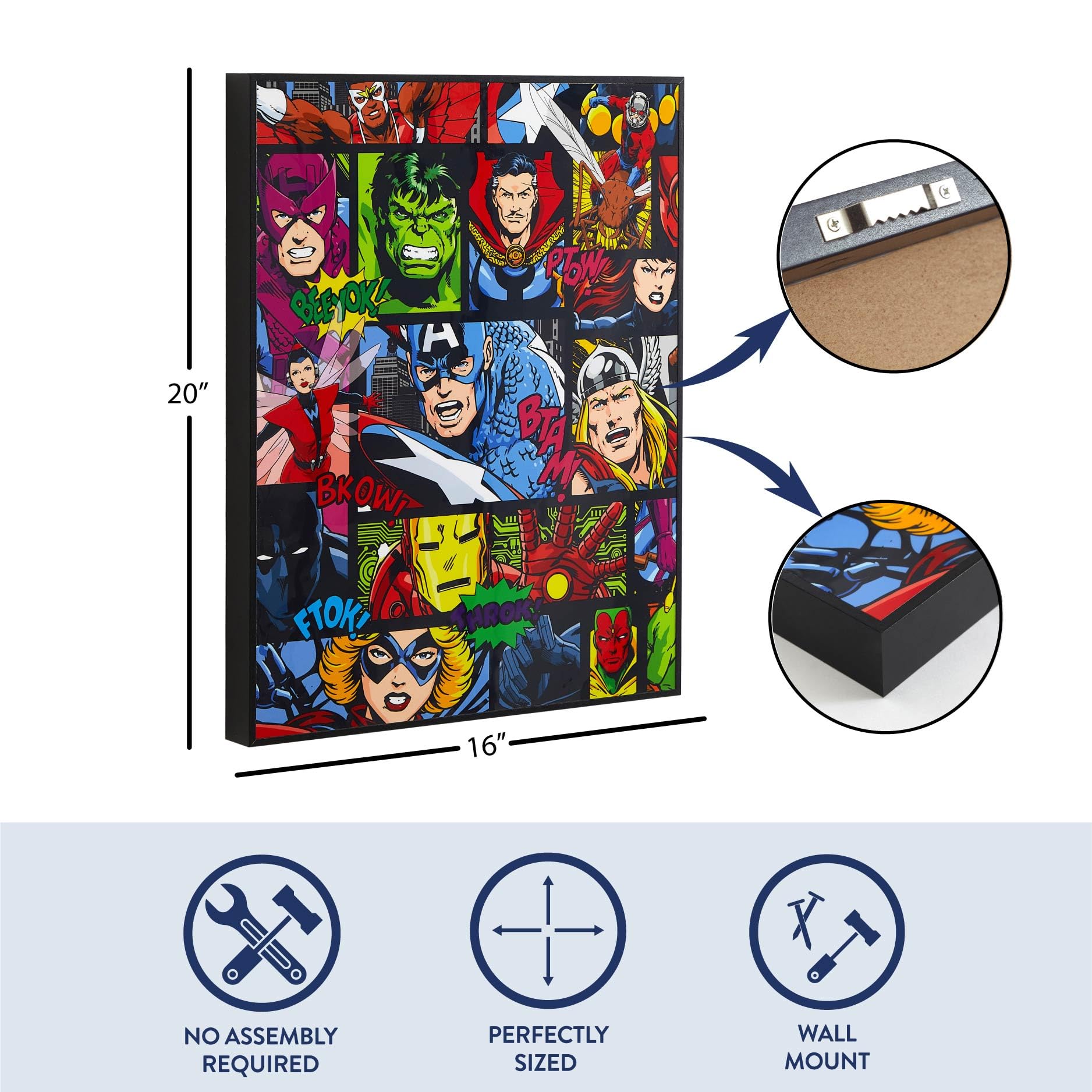 Amazon.co.jp: マーベル アベンジャーズ 40.6 cm x 50.8 cm 高光沢
