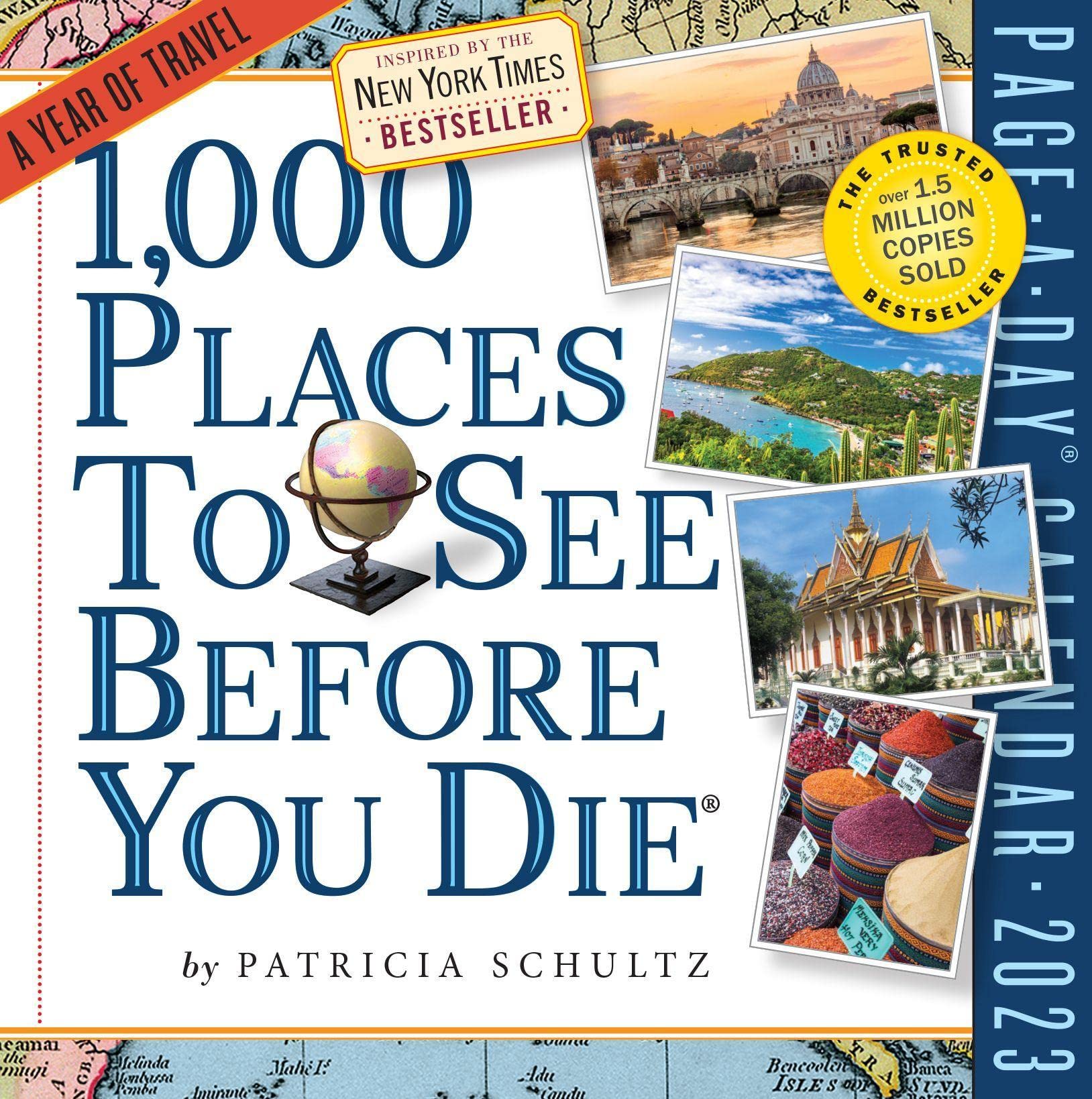 1,000 Places to See Before You Die Page-A-Day Calendar 2023: A Year of Travel