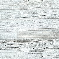 Vista 2 de SINGULARWOOD Tablones de pared, paneles de madera real de acento rústico para decoración de paredes interiores, fácil instalación