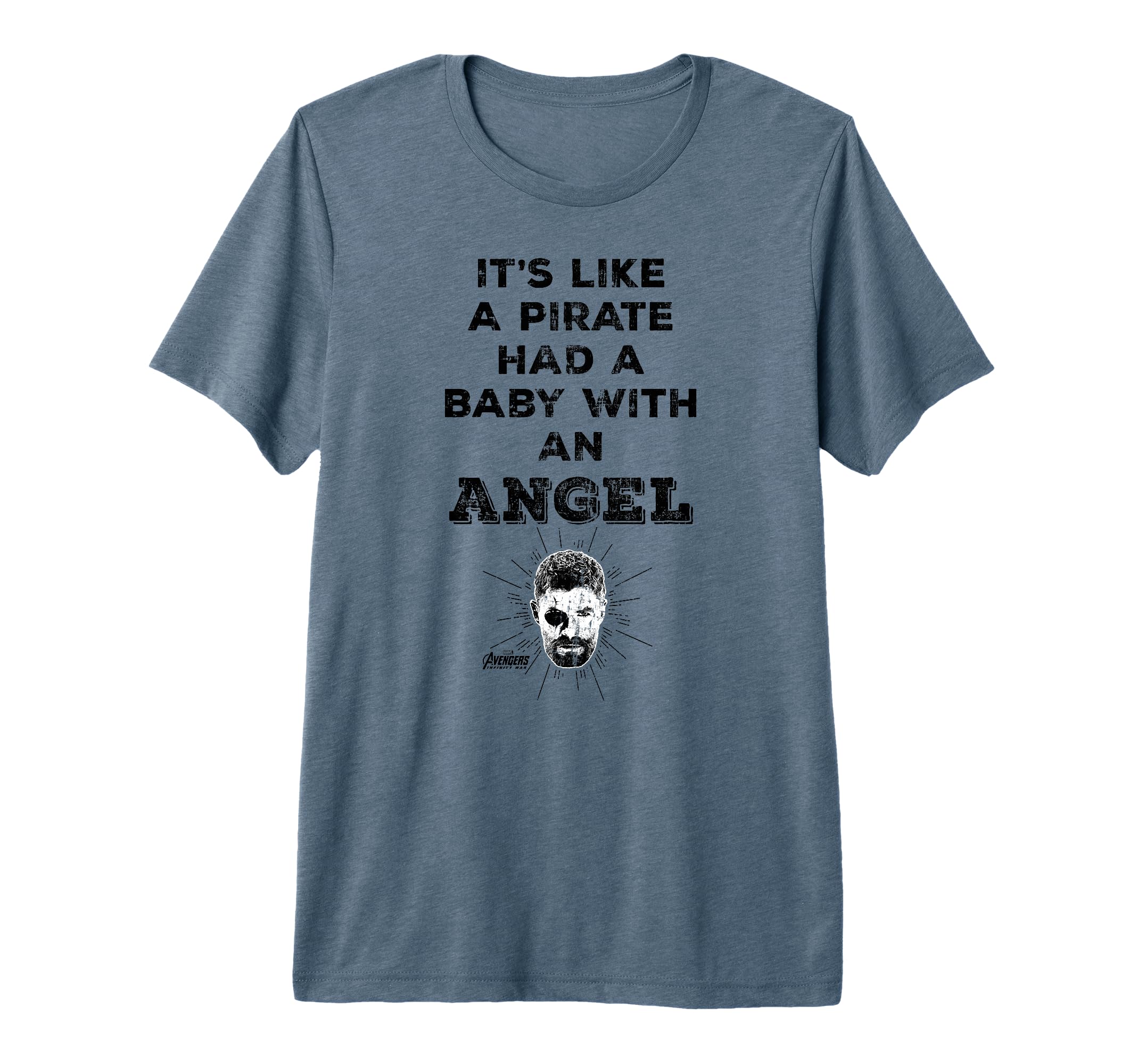 T-shirt Thor Infinity War à impression HD et coton doux - 3