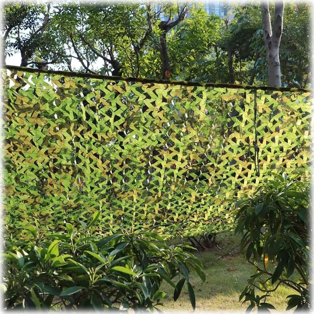 Red de Camuflaje - Camouflage Netting para Observación de Aves Caza y Decoración de Interiores Estilo Militar Malla Resistente