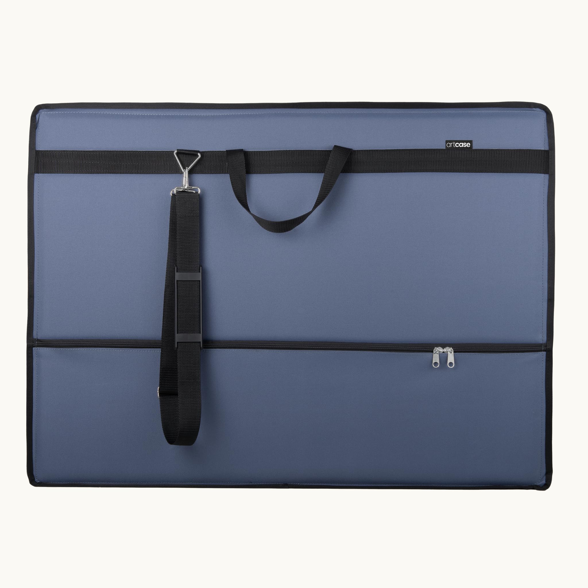 Le'arte Artcase Max DIN A1 - Funda tipo cartera de artistas, tapa dura, carpeta de dibujo A1, bolsa de transporte de documentos, 90 x 66 x 8 cm, resistente al agua, poliéster, formato grande, tapa dur