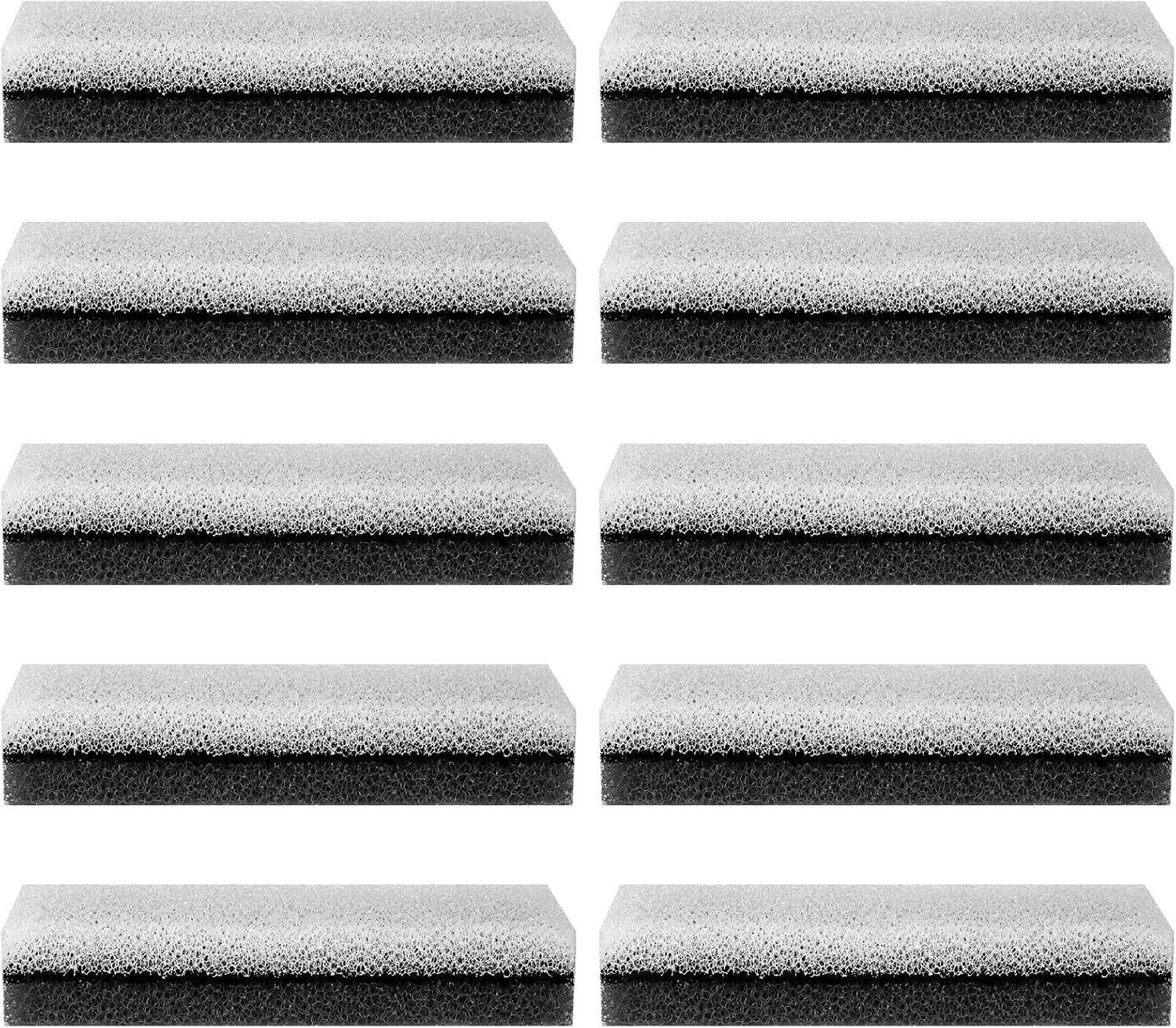 10 Filtros de Repuesto para Fuente de Agua WF020 para Gatos y Perros