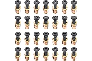 28 Sets Thread Inserts for Wood: The Ultimate Furniture Joining Solution