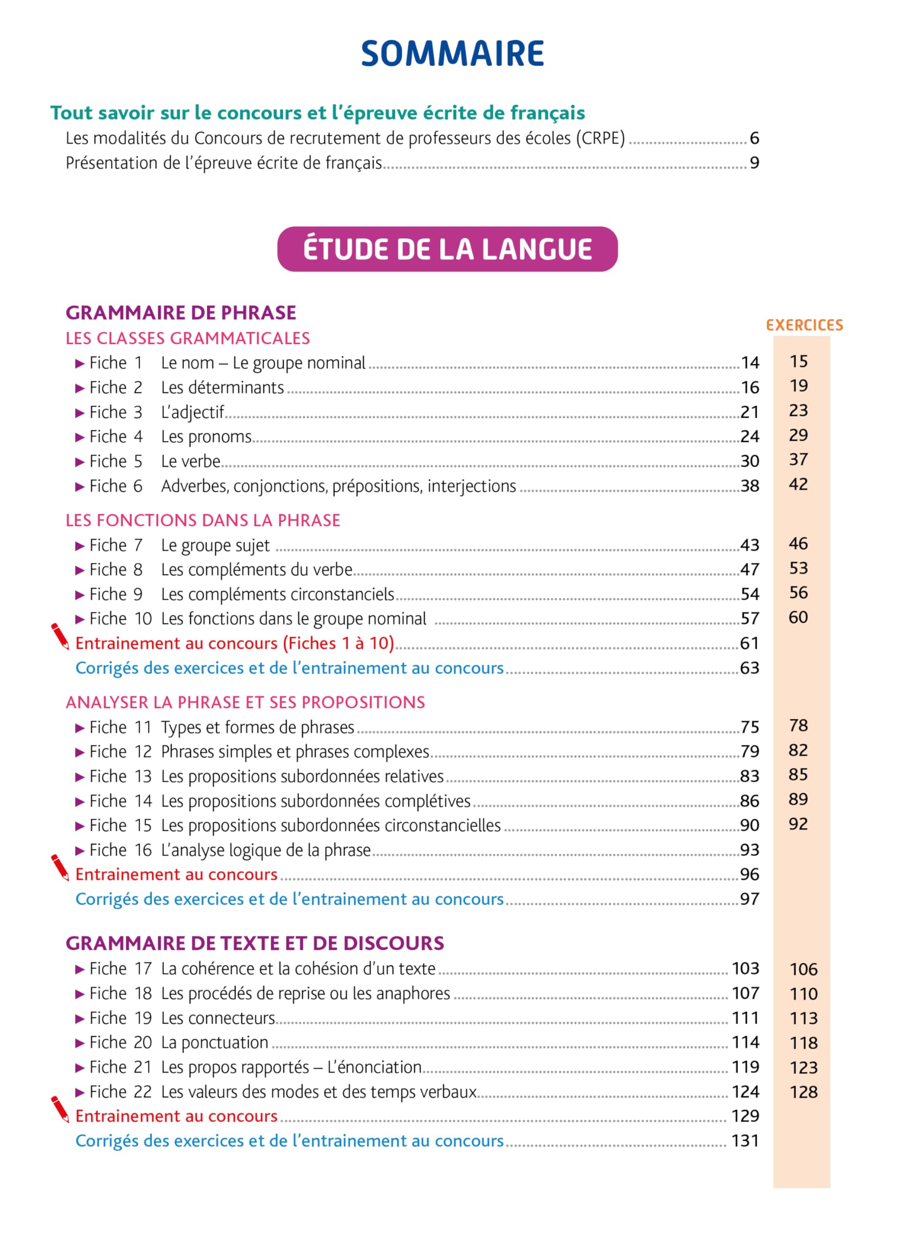 Objectif CRPE 2026-2027 - Français - épreuve écrite d'admissibilité L3