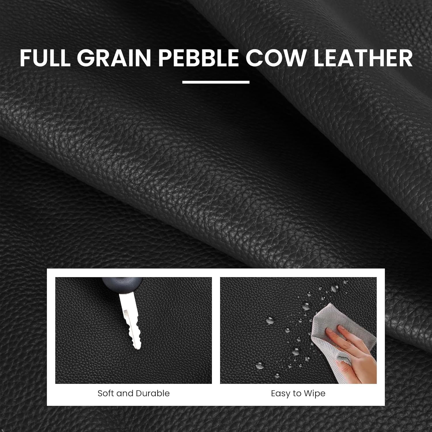 befen Genuine Leather Tote Bags for Women, Real Leather Shoulder Handbags Satchel Purses with Adjustable Strap - Image 7