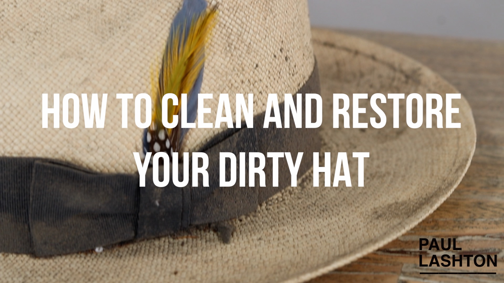 Paul Lashton CLEANER SET Hat Care Premium Foam Cleaning Horsehair Cleaner Brush Safe On All Materials Designed For Cotton Wool Felt Straw Panama Montecristi Baseball Caps & More Refreshing Fragrance - View #3