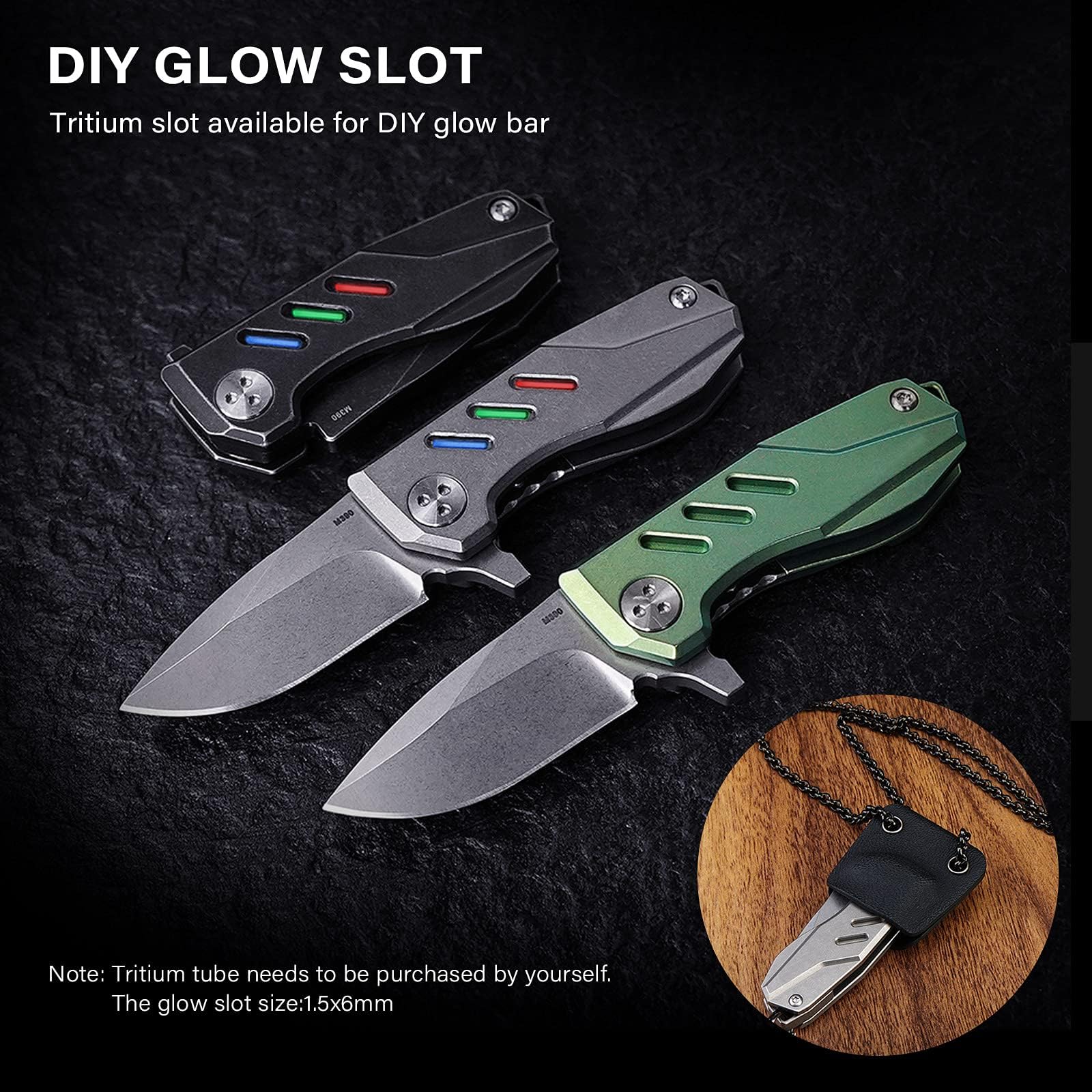 Amazon.com: MecArmy EK33S Titanium Mini Folding Knife, Pocket 