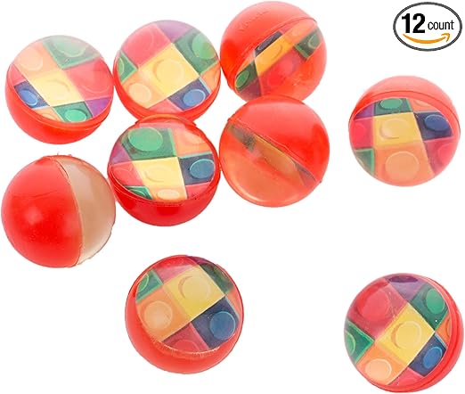Building Block Inspired Super Hi High Bounce Rubber Balls (12)