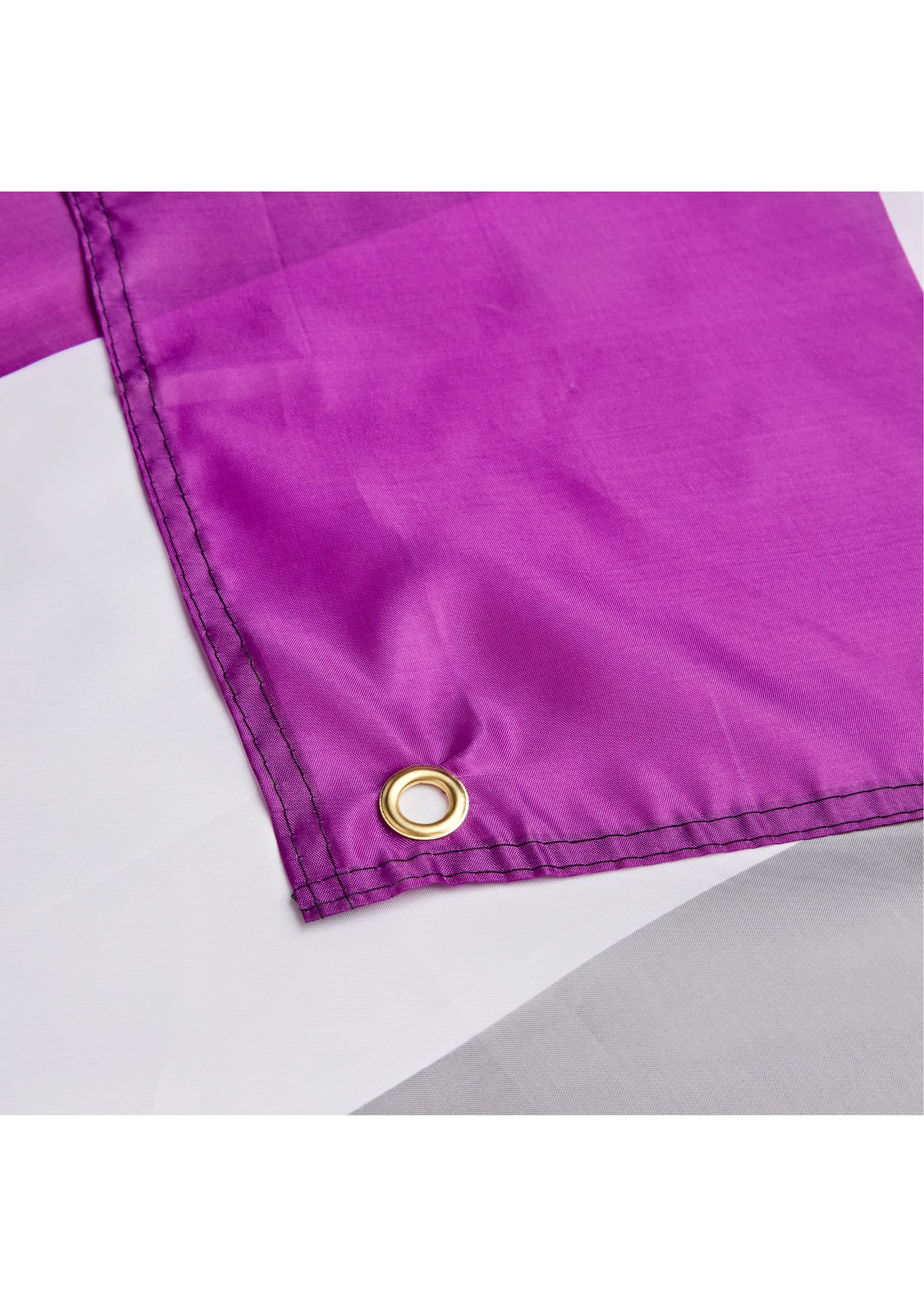 Runesol Asexual Flag, 91x152cm, (3ft x 5ft) Asexuality Banner, Pride Flag, 4 Grommets, Eyelet in Every Corner, LGBTQ+, Parade - Image 4