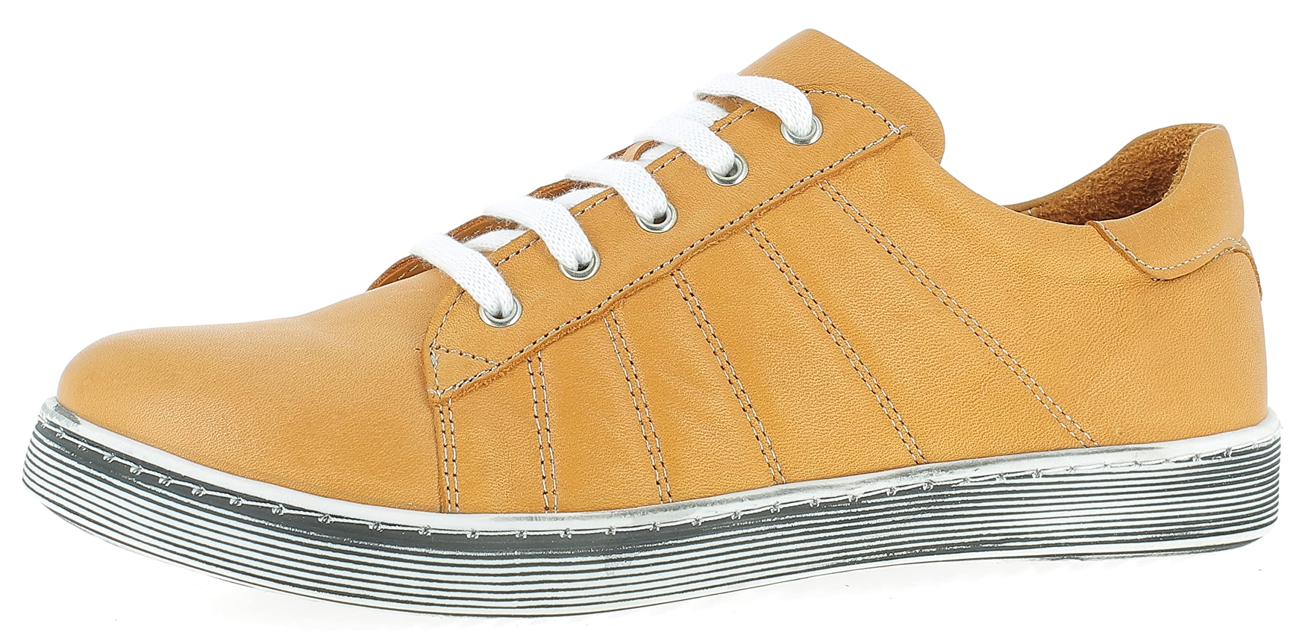 Andrea Conti 60000 Women’s Sneaker, Orange, 7.5 UK