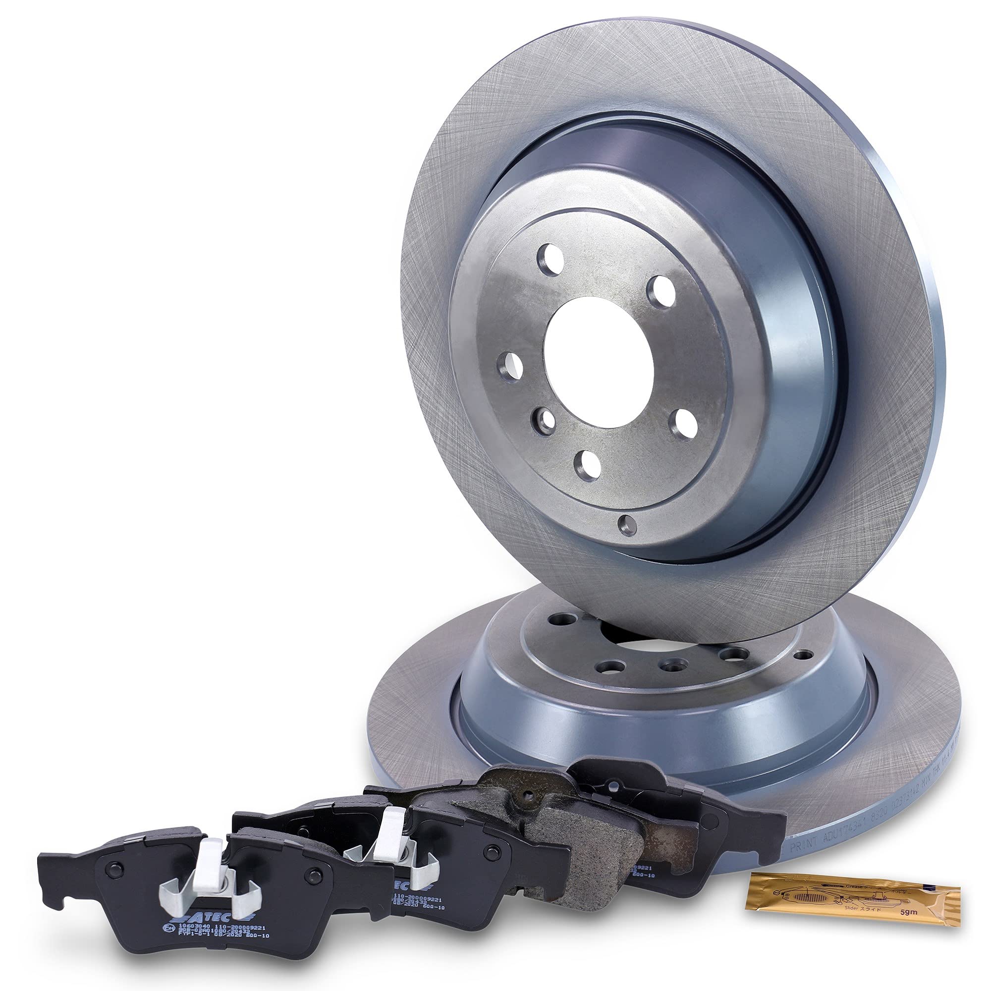 ATEC Germany Kit de freinage essieu arrière y compris disques de frein Ø | Compatible avec: MERCEDES-BENZ M-CLASS, R-CLASS