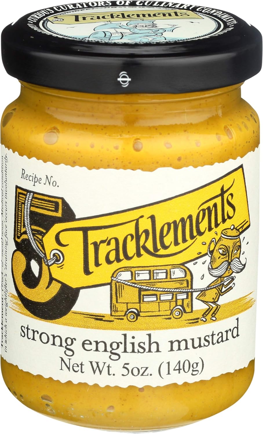 TRACKLEMENTS Strong English Mustard, 4.9 OZ Grocery