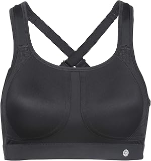 ATHLECIA Women's Magnolia Bra, 1001 Black, E