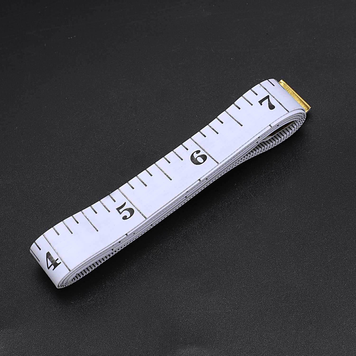 Cinta métrica de Tela de Costura a Medida, Regla de plástico Suave de 150 cm y 60 Pulgadas