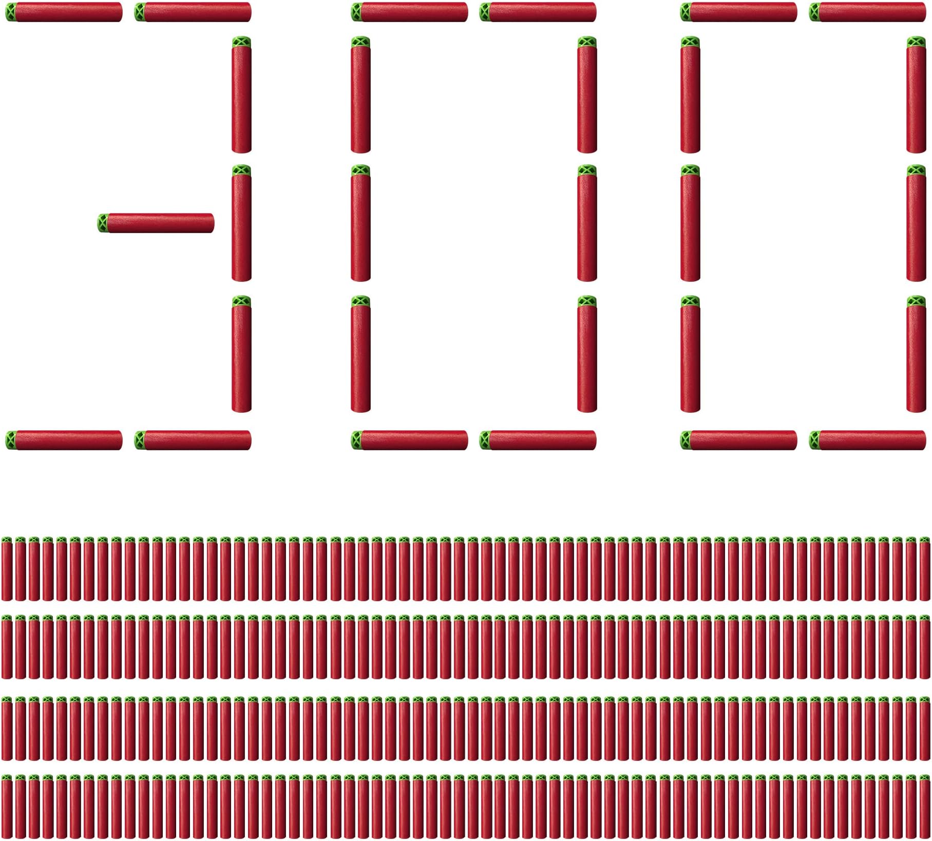 Dart Zone 300ct Red Diamond “Chili” Dart Refill Box