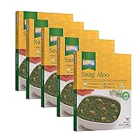 Vista 14 de Ashoka Traditional Meals 1932, puré de verduras veganas, curry instantáneo, totalmente naturales, comidas listas para comer para microondas, Bombay