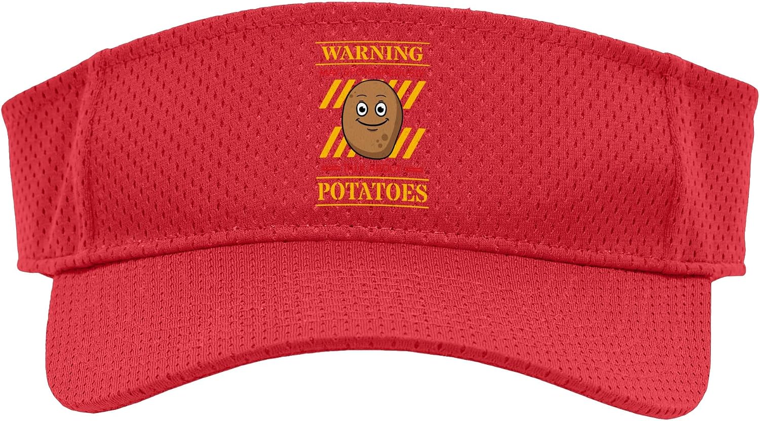 Potato Spud Root Vegetable Tater Vegan Lover Keto Gift Idea Sport Sun Visor
