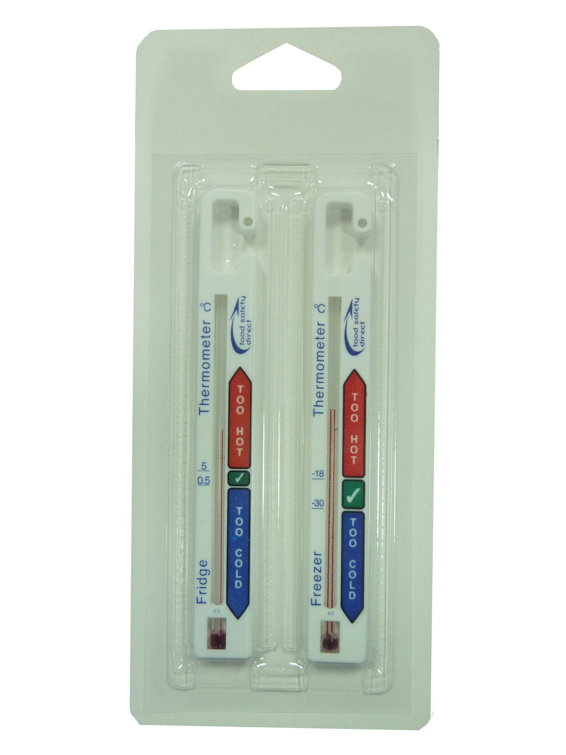 T & S Fsd Twin Pack Fridge And Freezer Thermometers