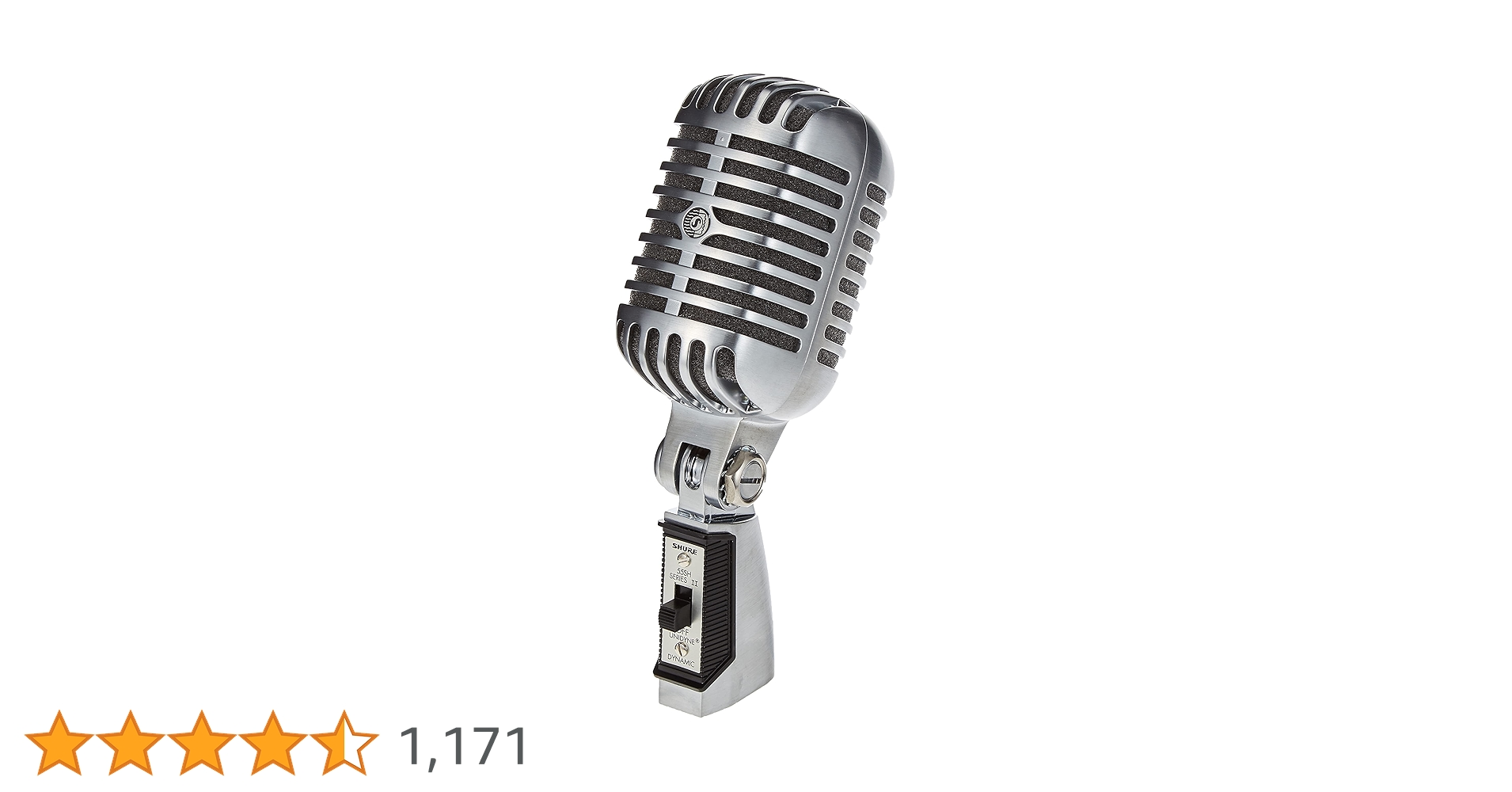 SHURE シュアー 55SH SERIES II マイク ガイコツマイク SHURE 55SH Series II アイコニック Unidyne ボーカル